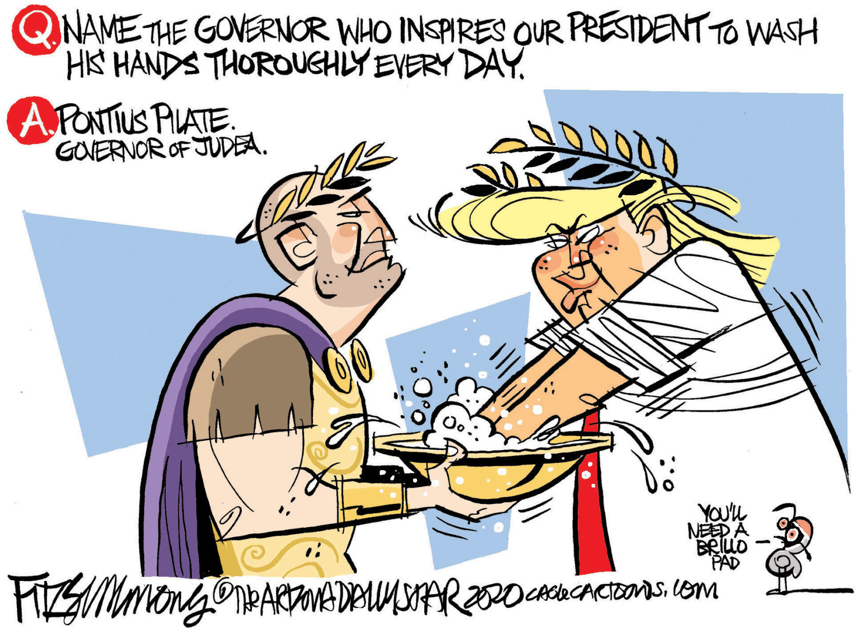 Daily Fitz Cartoon: Responsibilty